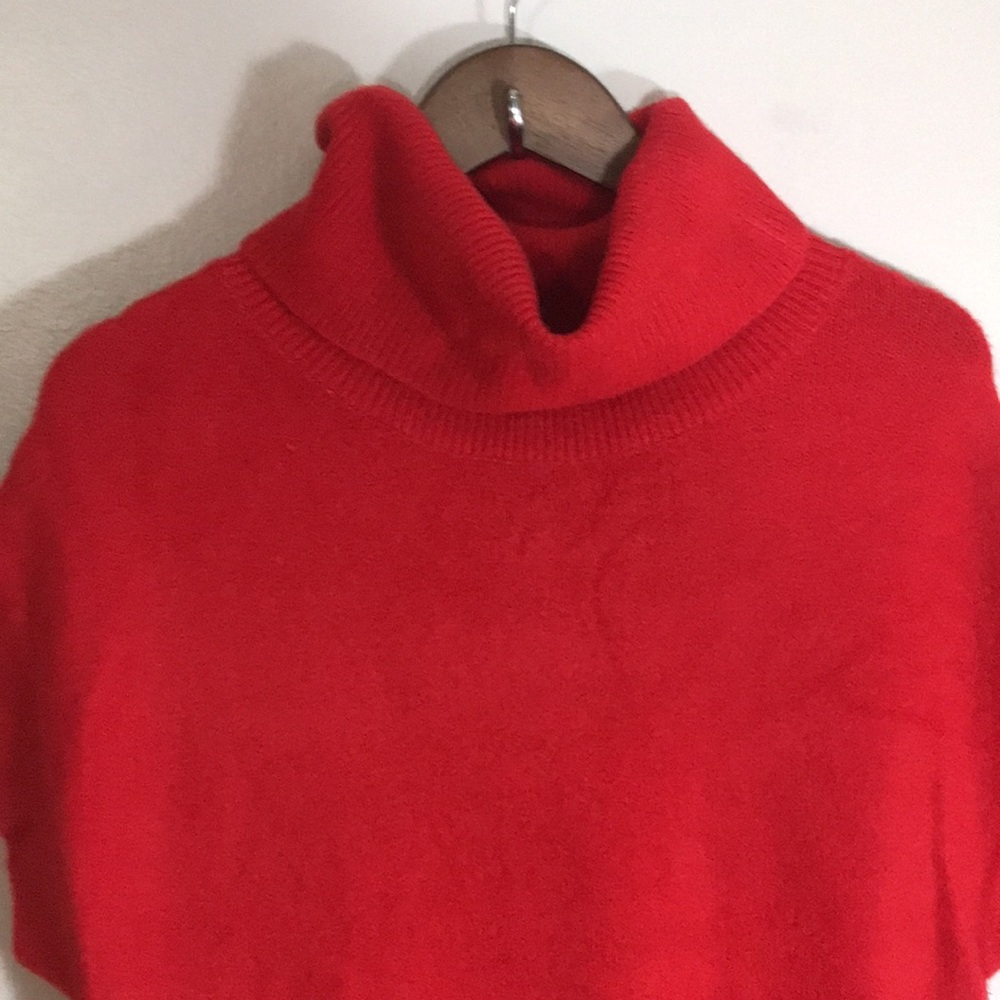 NEW Worthington Elegant Red Turtleneck‎ Sweater Dress - Picture 3 of 8